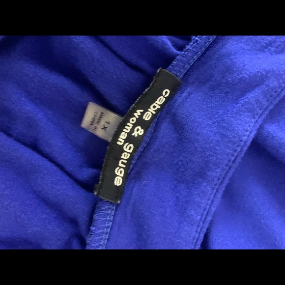 PERFECT for SPRING/SUMMER TO w/NECKLINE DETAIL 1X PLUS - Picture 6 of 7